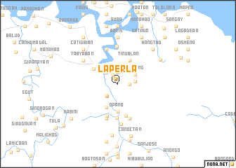 map of La Perla