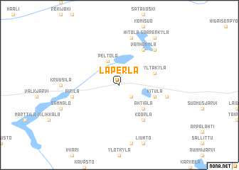 map of Laperla