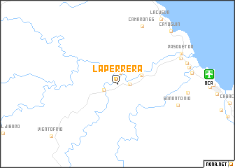 map of La Perrera