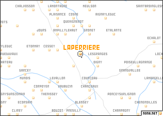 map of Laperrière