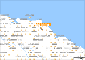 map of La Perrita