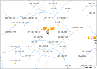 map of Lapesini