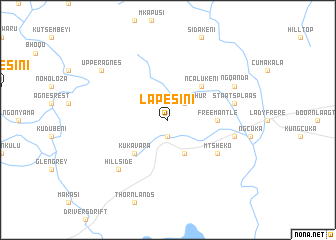 map of Lapesini