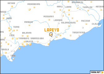 map of Lapeyo