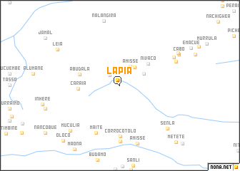 map of Lapia