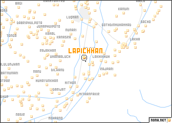 map of Lāpi Chhan