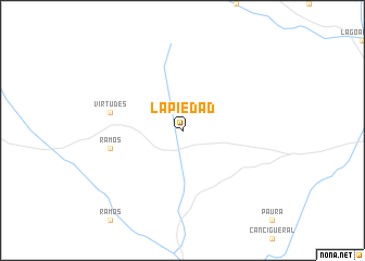 map of La Piedad