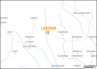 map of Lapinha