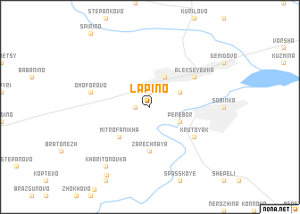 map of Lapino