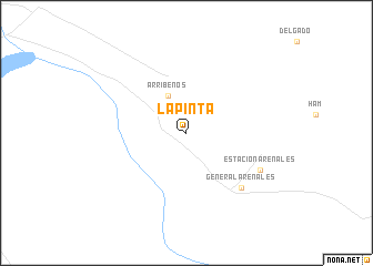 map of La Pinta