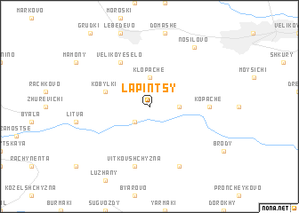 map of Lapintsy