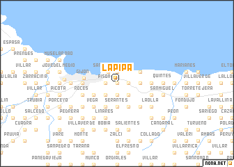 map of La Pipa