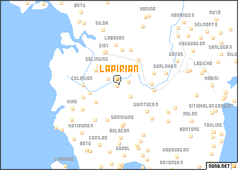 map of Lapirian