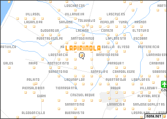 map of La Pirinola