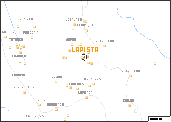 map of La Pista