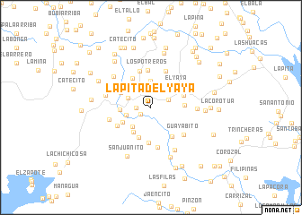 map of La Pita del Yaya