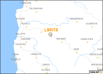 map of La Pita