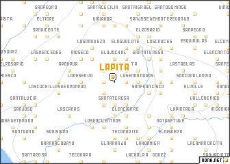 map of La Pita