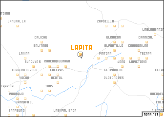 map of La Pita