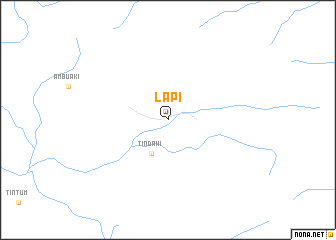 map of Lapi