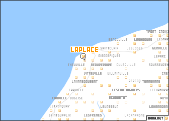 map of La Place