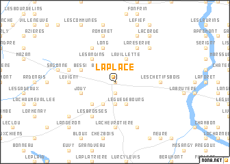 map of La Place