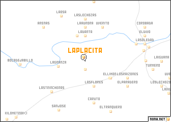 map of La Placita