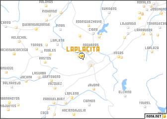 map of La Placita