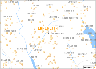 map of La Placita