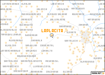 map of La Placita