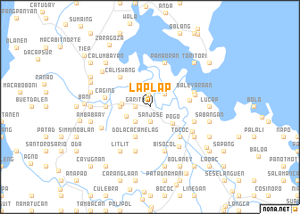 map of Laplap