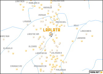 map of La Plata