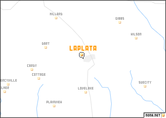 map of La Plata