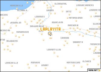 map of La Playita