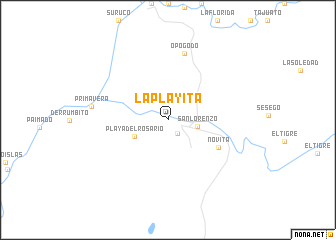 map of La Playita