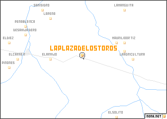 map of La Plaza de los Toros