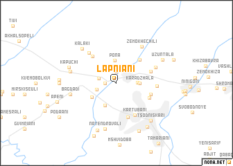 map of Lapniani