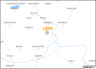 map of Lapni