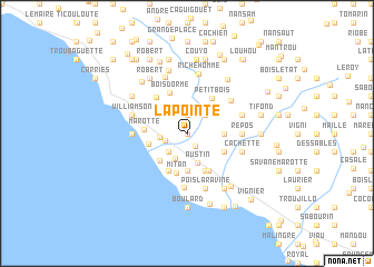map of La Pointe