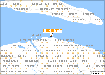 map of La Pointe