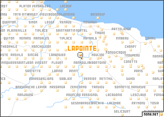 map of La Pointe