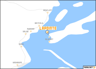 map of La Pointe