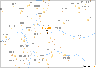 map of Lapoj