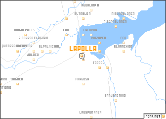 map of La Polla