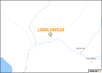 map of La Polvareda