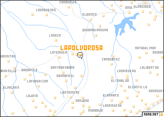 map of La Polvorosa