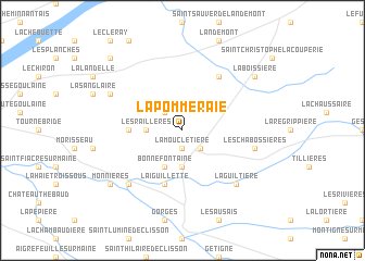 map of La Pommeraie