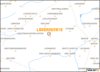 map of La Pommeraye