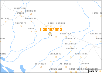 map of La Ponzoña