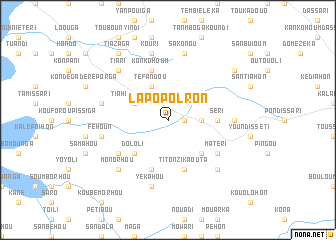 map of Lapopolron